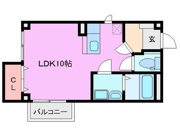 ミレニアＪ・ＫⅢの物件間取画像